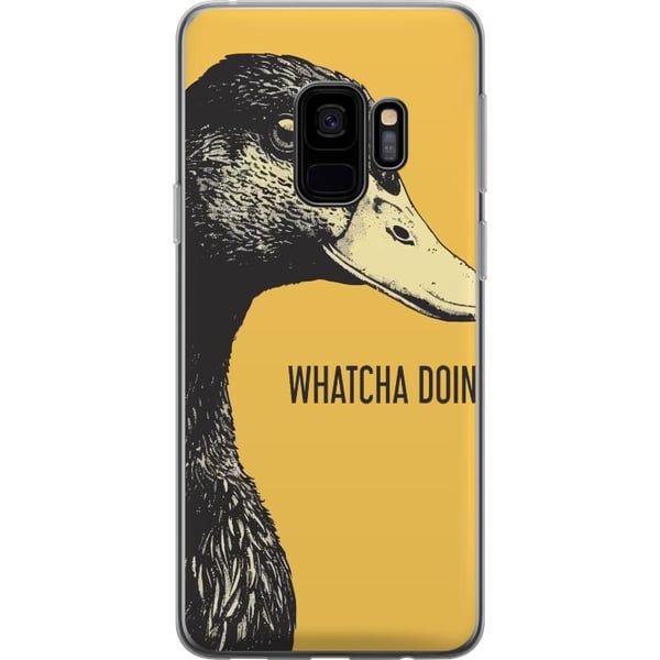 Kompatibelt Mobilskal till Samsung Galaxy S9 Curious Duck Kompatibelt Mobilskal till Samsung Galaxy S9 Curious Duck
