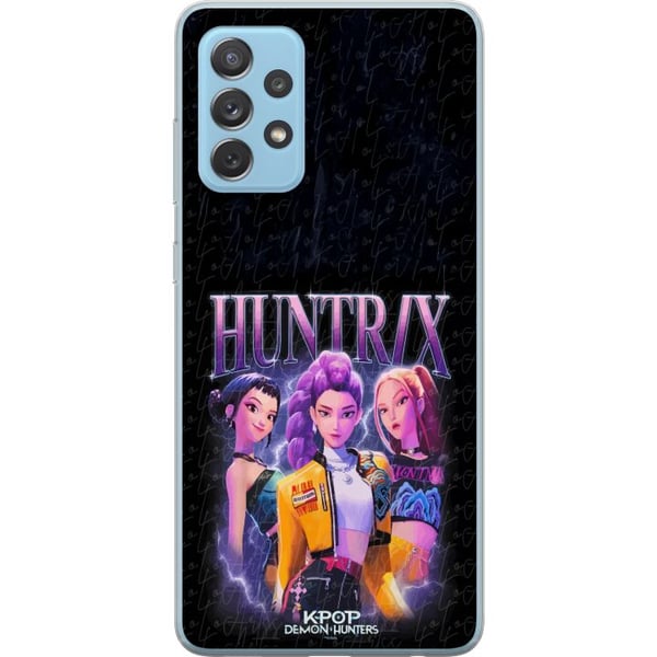 Kompatibelt Mobildeksel til Samsung Galaxy A52 5G Kpop-demonjegerne Huntrix Mira Zoey Rumi animeillustrasjon Kompatibelt Mobildeksel til Samsung Galaxy A52 5G Kpop-demonjegerne Huntrix Mira Zoey Rumi animeillustrasjon