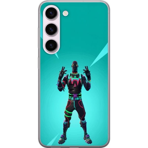 Yhteensopiva Puhelinkuori Samsung Galaxy S23 musta ritari fortnite