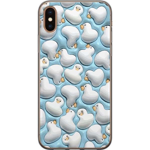 Yhteensopiva Puhelinkuori Apple iPhone XS Kuplat Sinisessä Yhteensopiva Puhelinkuori Apple iPhone XS Kuplat Sinisessä