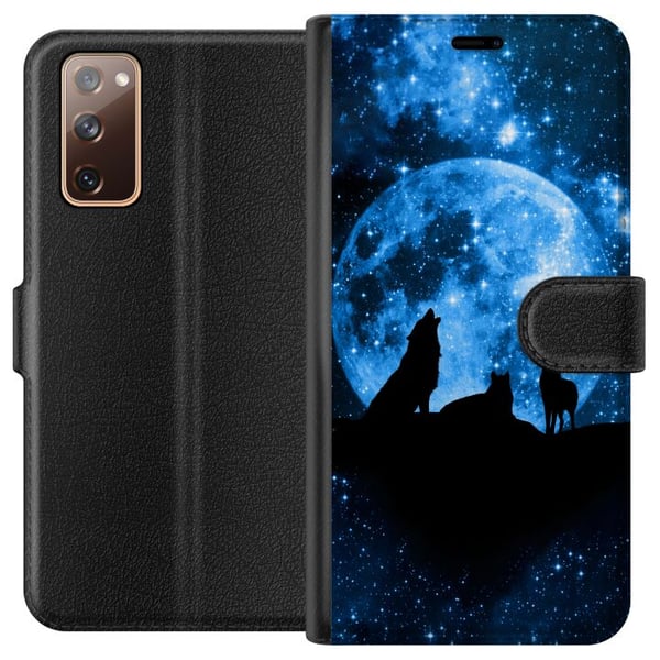 Kompatibelt Plånboksfodral till Samsung Galaxy S20 FE Varg
