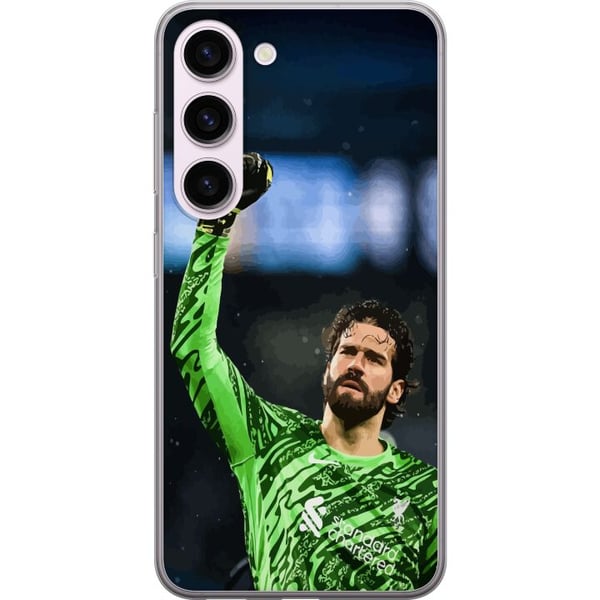Yhteensopiva Puhelinkuori Samsung Galaxy S23 Alisson Liverpool Brasilian ainoa maalivahti listalla jalkapallo maalivahti reaktiokykyinen vakaa luotet