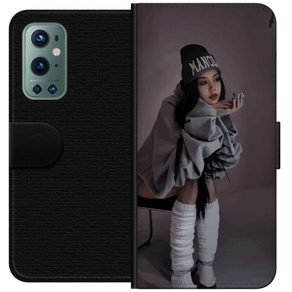 Kompatibelt Lommeboketui til OnePlus 9 Pro Lisa Blackpink Kpop Idol Musikkstjerne