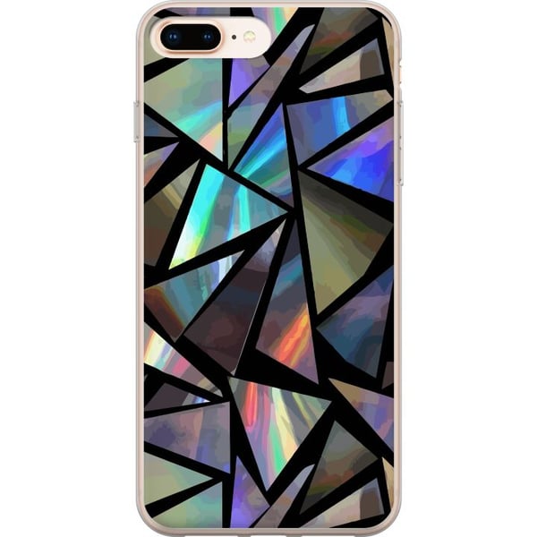 Yhteensopiva Puhelinkuori Apple iPhone 8 Plus 3D Heijastus Yhteensopiva Puhelinkuori Apple iPhone 8 Plus 3D Heijastus