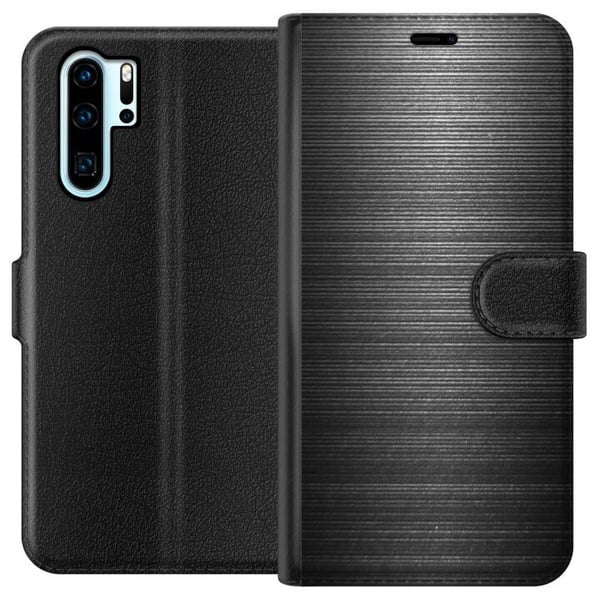 Kompatibelt Lommeboketui til Huawei P30 Pro Metallisk