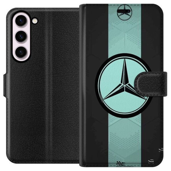 Kompatibel Tegnebogsetui til Samsung Galaxy S23+ Mercedes Kompatibel Tegnebogsetui til Samsung Galaxy S23+ Mercedes