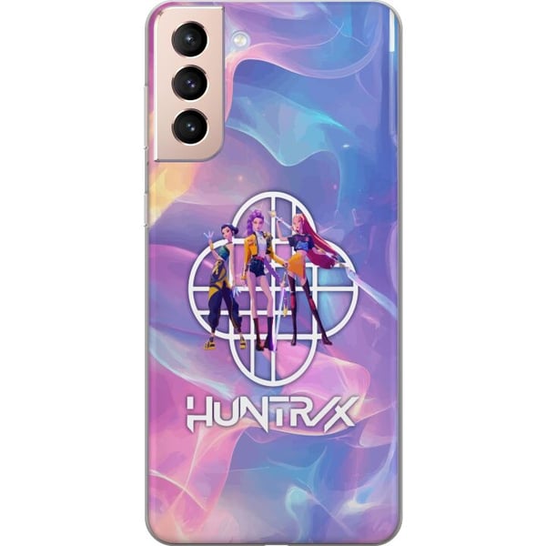 Kompatibelt Mobildeksel til Samsung Galaxy S21 KPop Demon Hunters 2 HuntrX pastellmotiv med myke farger og futuristisk stil
