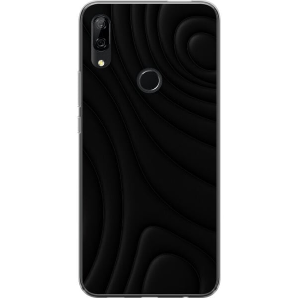 Kompatibel Mobilcover til Huawei P Smart Z Sorte Bølger