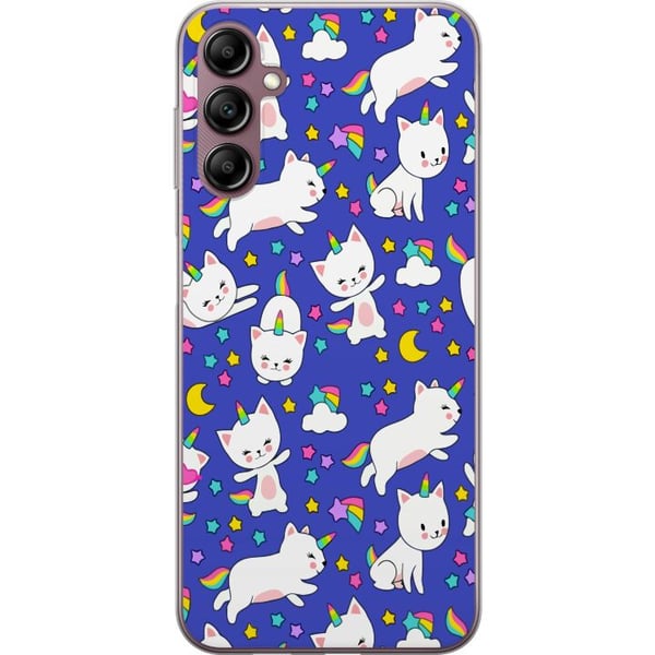 Kompatibel Mobilcover til Samsung Galaxy A14 5G  Kat enhjørninger