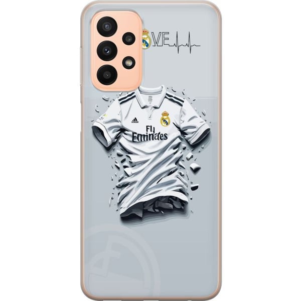 Yhteensopiva Puhelinkuori Samsung Galaxy A23 Real Madrid