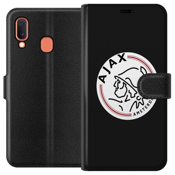 Yhteensopiva Lompakkokotelo Samsung Galaxy A20e Ajax