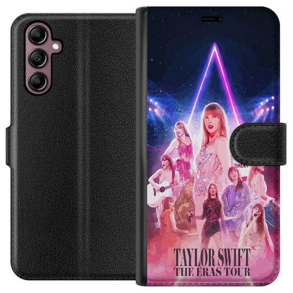 Kompatibelt Plånboksfodral till Samsung Galaxy A14 5G Taylor Swift Galaxy Neon