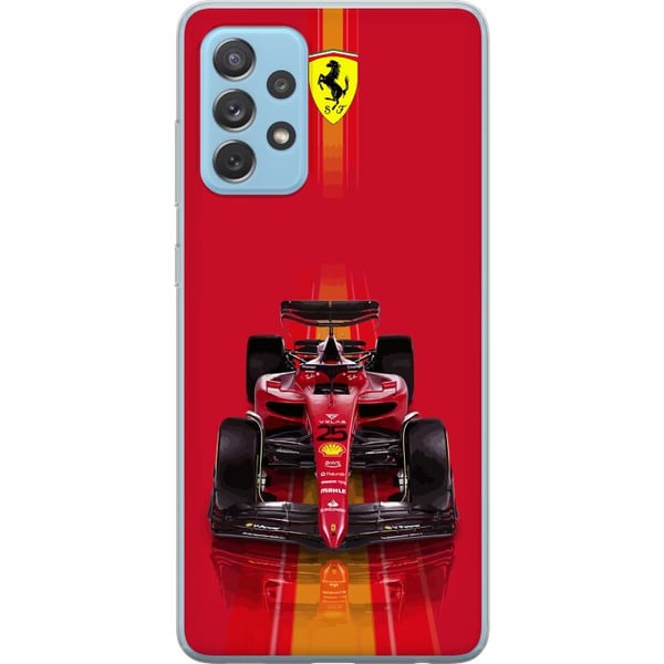 Kompatibelt Mobilskal till Samsung Galaxy A52 5G Röd Formelbil i ikonisk racingdesign med sportig precision Kompatibelt Mobilskal till Samsung Galaxy A52 5G Röd Formelbil i ikonisk racingdesign med sportig precision
