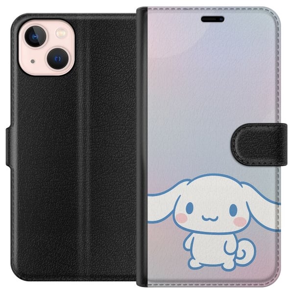 Kompatibelt Lommeboketui til Apple iPhone 13 mini Kawaii Sanrio Cinnamonroll Kompatibelt Lommeboketui til Apple iPhone 13 mini Kawaii Sanrio Cinnamonroll