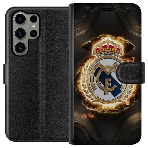 Kompatibelt Lommeboketui til Samsung Galaxy S23 Ultra Real Madrid