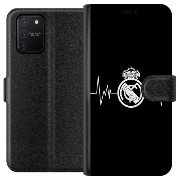 Kompatibelt Lommeboketui til Samsung Galaxy S10 Lite Real Madrid CF Kompatibelt Lommeboketui til Samsung Galaxy S10 Lite Real Madrid CF