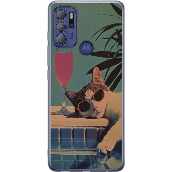Kompatibel Mobilcover til Motorola Moto G60S Kat ferie