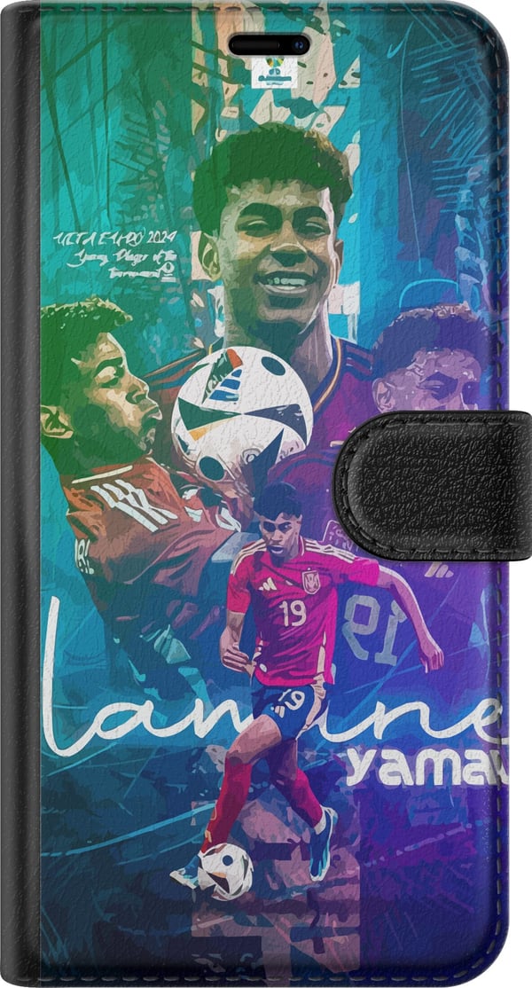 Kompatibel Tegnebogsetui til Apple iPhone 11 Lamine Yamal FCB