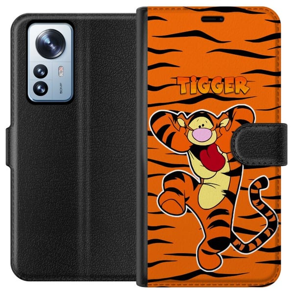 Kompatibel Tegnebogsetui til Xiaomi 12 Pro Tiger