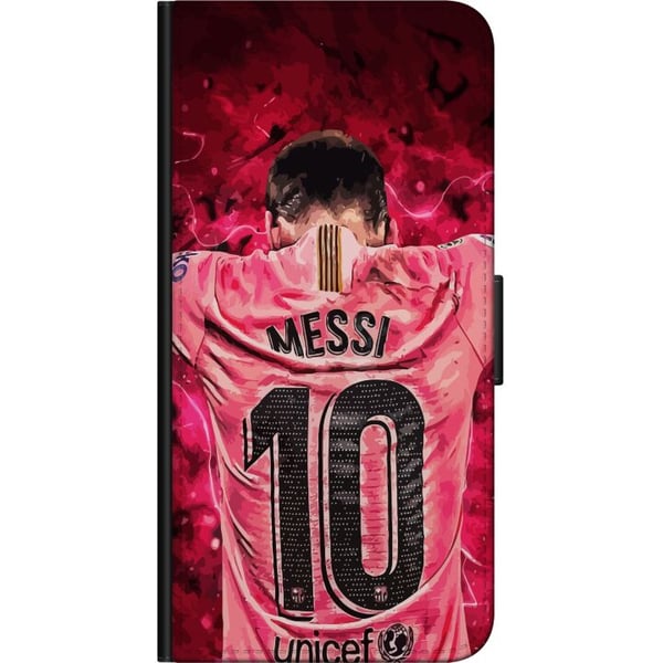 Kompatibel Tegnebogsetui til Samsung Galaxy A03s Messi Fodbold Barcelona Argentina Motiv Legendarisk Spiller FC Barcelona Nummer 10 Sport Fodbold
