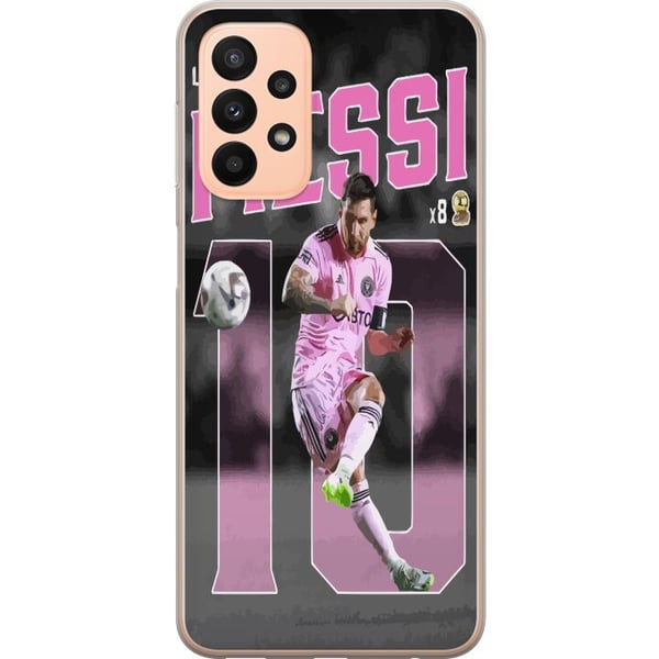 Yhteensopiva Puhelinkuori Samsung Galaxy A23 Lionel Messi