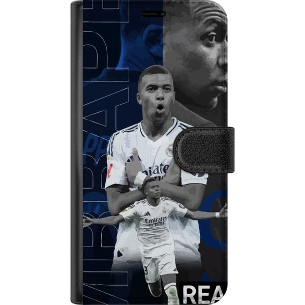 Yhteensopiva Lompakkokotelo Huawei P30 Pro Kylian Mbappé, Real Madrid, Ranska, äärimmäinen nopeus, vahva tekniikka ja uskomaton maalivainu, joka teke
