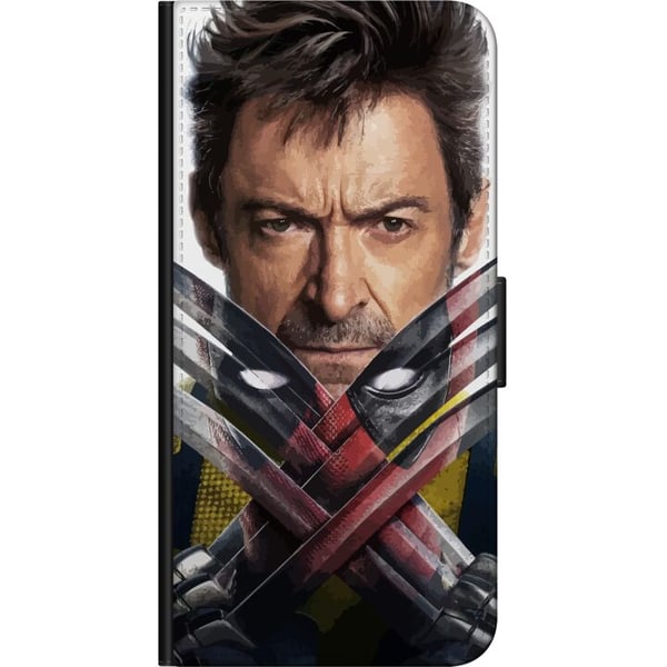 Kompatibelt Lommeboketui til Samsung Galaxy A03s Deadpool & Wolverine