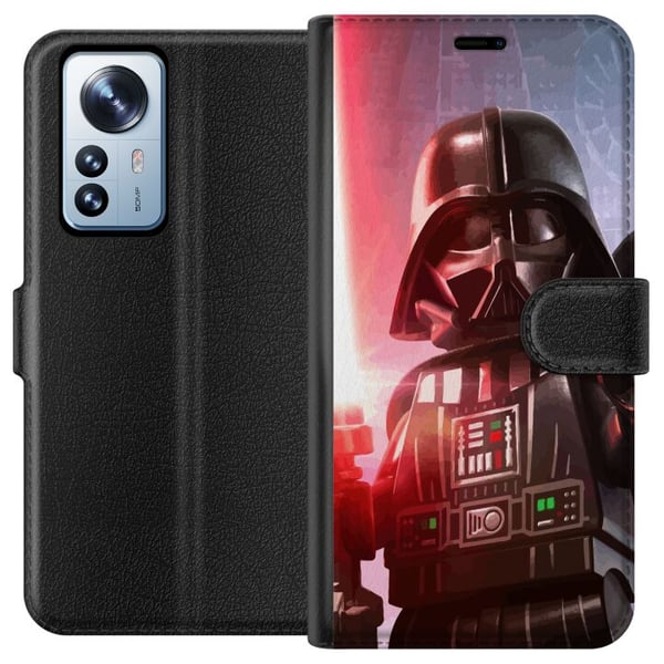 Kompatibelt Plånboksfodral till Xiaomi 12 Pro Darth Vader