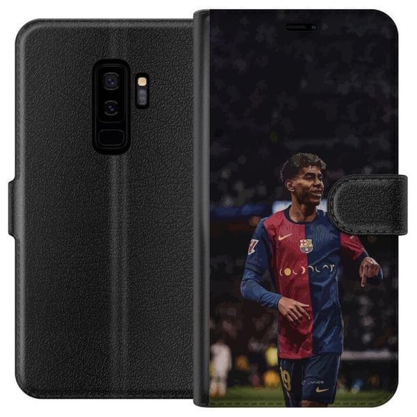 Kompatibelt Plånboksfodral till Samsung Galaxy S9+ Lamine Yamal Kompatibelt Plånboksfodral till Samsung Galaxy S9+ Lamine Yamal