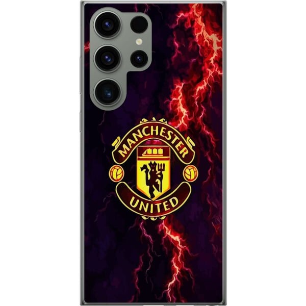 Kompatibel Mobilcover til Samsung Galaxy S23 Ultra Manchester United Kompatibel Mobilcover til Samsung Galaxy S23 Ultra Manchester United
