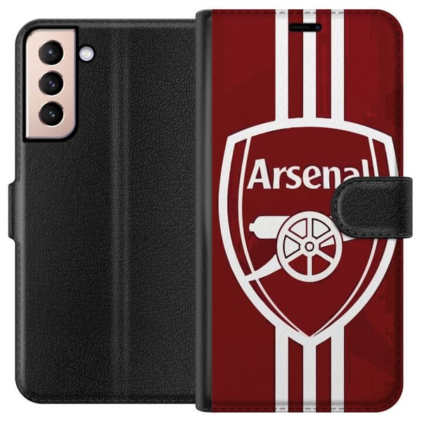 Yhteensopiva Lompakkokotelo Samsung Galaxy S21 Arsenal