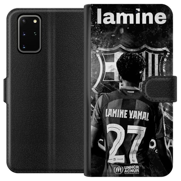 Kompatibelt Plånboksfodral till Samsung Galaxy S20+ Lamine Yamal Kompatibelt Plånboksfodral till Samsung Galaxy S20+ Lamine Yamal