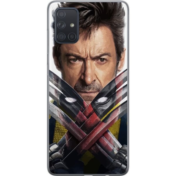 Kompatibelt Mobildeksel til Samsung Galaxy A71 Deadpool & Wolverine Kompatibelt Mobildeksel til Samsung Galaxy A71 Deadpool & Wolverine