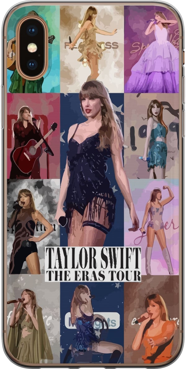Kompatibelt Mobildeksel til Apple iPhone XS Taylor Swift
