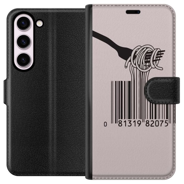 Kompatibel Tegnebogsetui til Samsung Galaxy S23 Pasta Kode Kompatibel Tegnebogsetui til Samsung Galaxy S23 Pasta Kode
