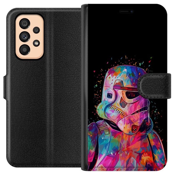 Kompatibel Tegnebogsetui til Samsung Galaxy A53 5G Star Wars Stormtrooper