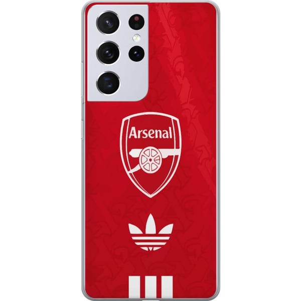 Kompatibelt Mobildeksel til Samsung Galaxy S21 Ultra 5G Arsenal fotballklubb i Premier League Kompatibelt Mobildeksel til Samsung Galaxy S21 Ultra 5G Arsenal fotballklubb i Premier League