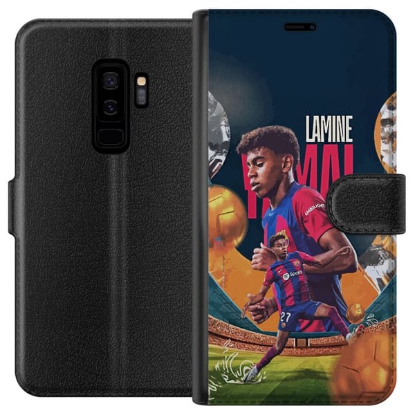 Kompatibelt Lommeboketui til Samsung Galaxy S9+ Lamine Yamal Kompatibelt Lommeboketui til Samsung Galaxy S9+ Lamine Yamal