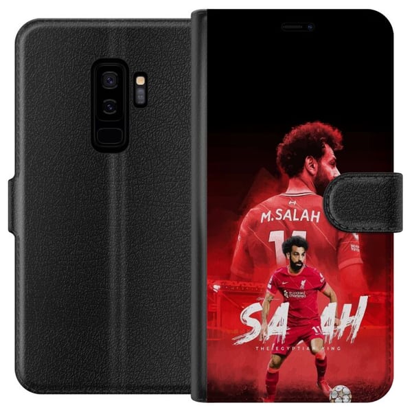 Yhteensopiva Lompakkokotelo Samsung Galaxy S9+ Mohamed Salah Liverpool Egypti tekninen legenda, jolla on nopeutta, harhautuksia ja uskomaton seurahis Yhteensopiva Lompakkokotelo Samsung Galaxy S9+ Mohamed Salah Liverpool Egypti tekninen legenda, jolla on nopeutta, harhautuksia ja uskomaton seurahis