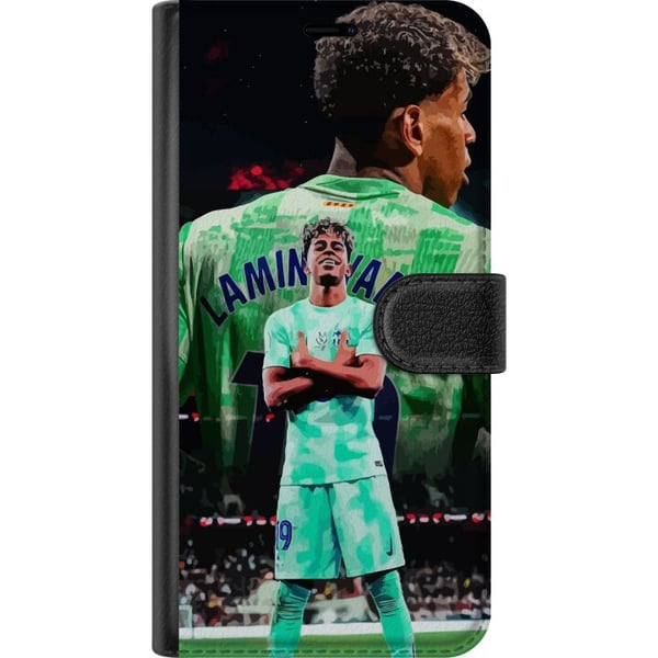 Kompatibelt Plånboksfodral till Samsung Galaxy A32 5G Barcelona Yamal matchtröja fotboll junior