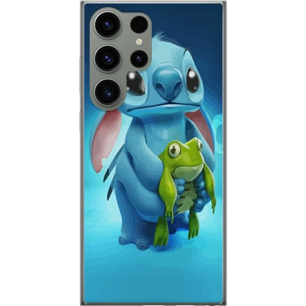 Kompatibelt Mobildeksel til Samsung Galaxy S23 Ultra Stitch og frosken Kompatibelt Mobildeksel til Samsung Galaxy S23 Ultra Stitch og frosken