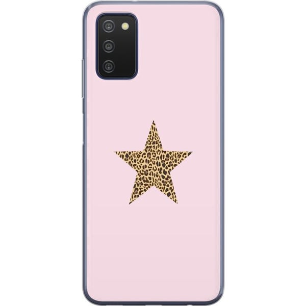 Kompatibelt Mobildeksel til Samsung Galaxy A03s Leopard stjerne