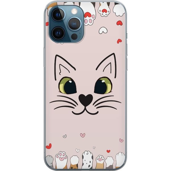 Yhteensopiva Puhelinkuori Apple iPhone 12 Pro Mjooo Katt Yhteensopiva Puhelinkuori Apple iPhone 12 Pro Mjooo Katt