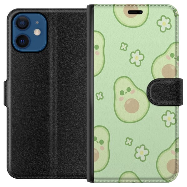 Yhteensopiva Lompakkokotelo Apple iPhone 12 mini Avokado Makea