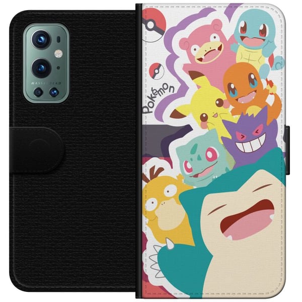Kompatibel Tegnebogsetui til OnePlus 9 Pro Pokemon