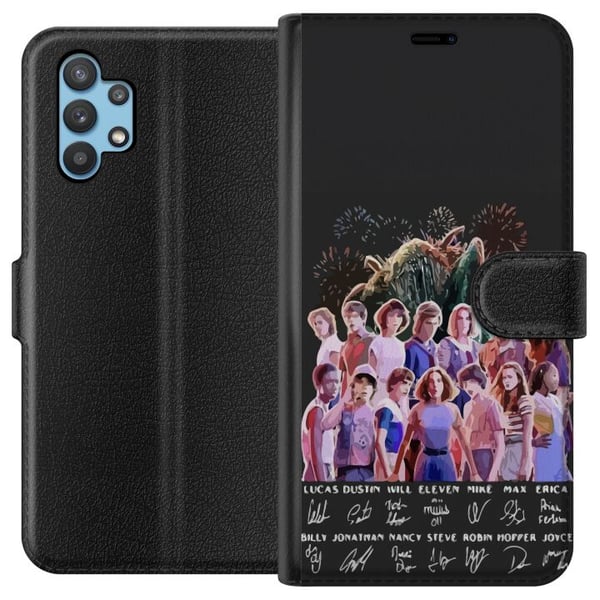 Kompatibelt Plånboksfodral till Samsung Galaxy A32 5G Stranger Things 2024 Kompatibelt Plånboksfodral till Samsung Galaxy A32 5G Stranger Things 2024