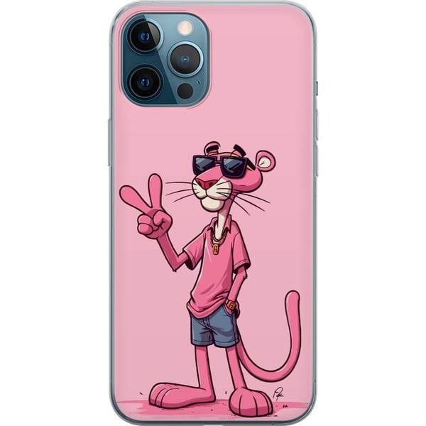 Yhteensopiva Puhelinkuori Apple iPhone 12 Pro Max Pink Panter Peace