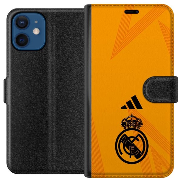Kompatibelt Lommeboketui til Apple iPhone 12 Real Madrid CF