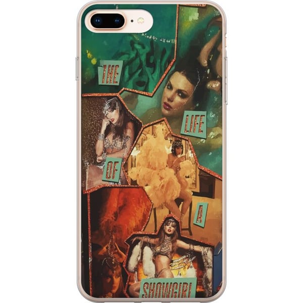 Yhteensopiva Puhelinkuori Apple iPhone 8 Plus Taylor Swift The Life of a Showgirl – Kultainen showgirl valokeilassa Yhteensopiva Puhelinkuori Apple iPhone 8 Plus Taylor Swift The Life of a Showgirl – Kultainen showgirl valokeilassa