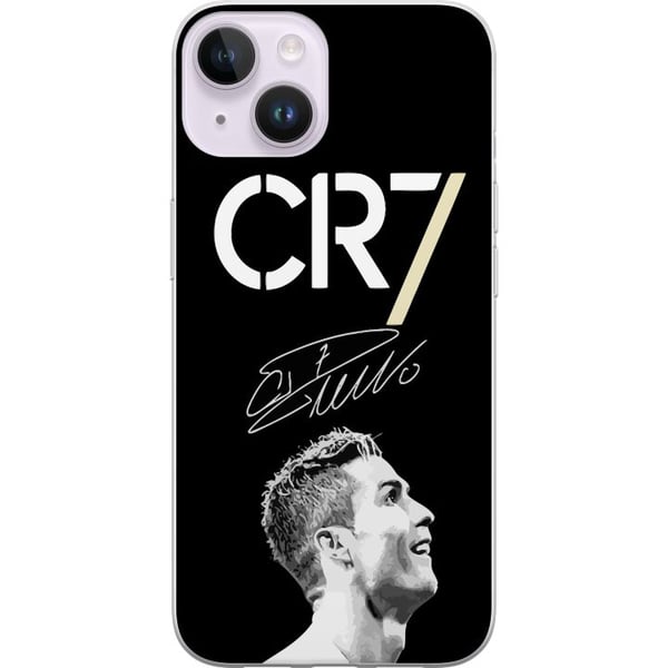Kompatibelt Mobilskal till Apple iPhone 14 Plus CR7 Ronaldo Kompatibelt Mobilskal till Apple iPhone 14 Plus CR7 Ronaldo
